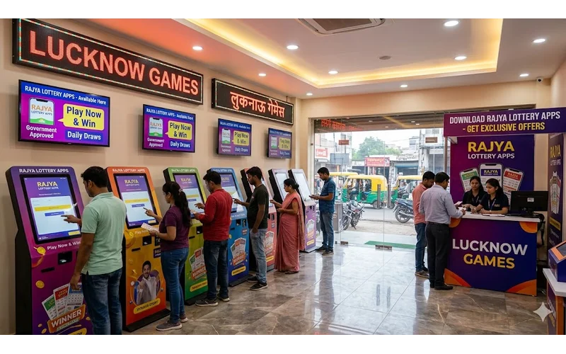 rajya lottery apps at Lucknow Games body image